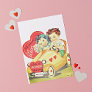 Vintage Car Kids Valentine's Day Valentine Note Card