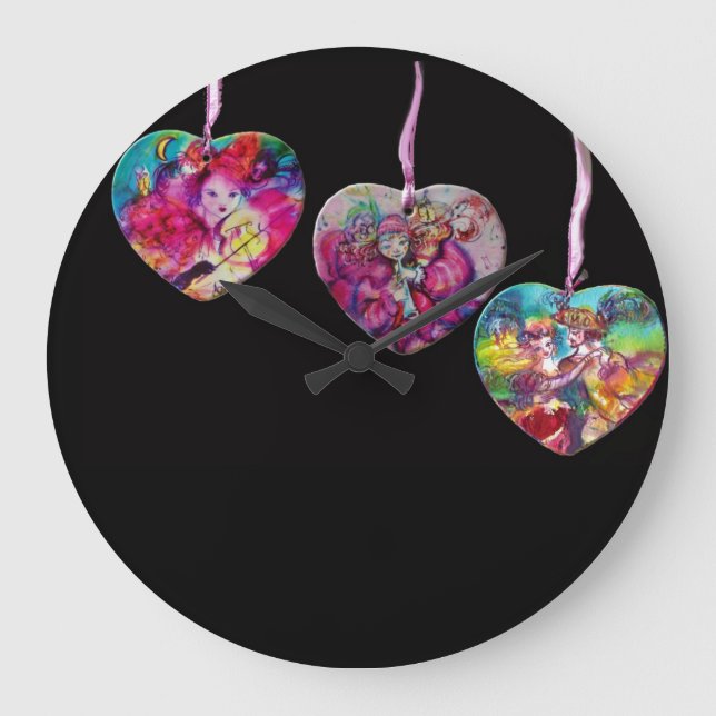 VINTAGE CAR LARGE CLOCK (Front)