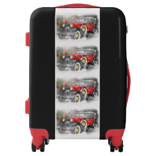 Vintage Car Luggage