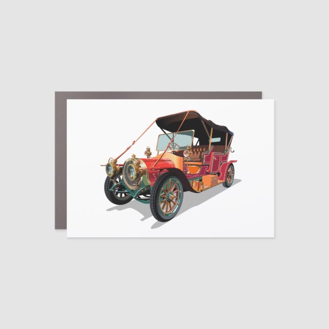 Vintage car magnet (Front)