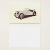 Vintage Car: MG TC (Front & Back)