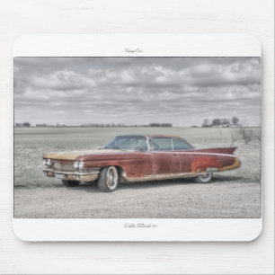 Vintage Car Mousepad: Cadillac ElDorado '60 Mouse Pad