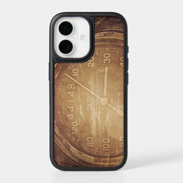 Vintage Car Odometer Otterbox iPhone Case (Back)