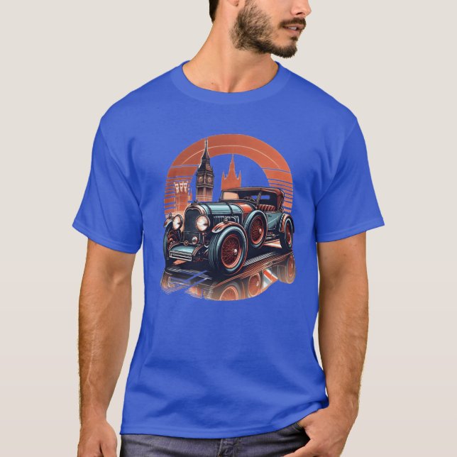 vintage car retro T-Shirt (Front)