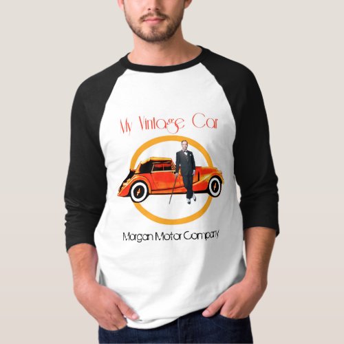 Vintage Car Roadster from the 1920s T_Shirt