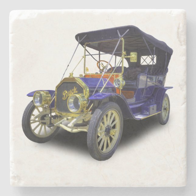 VINTAGE CAR STONE COASTER (Front)