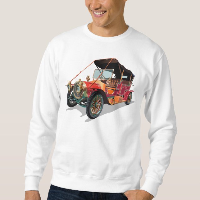 Vintage car sweatshirt (Front)