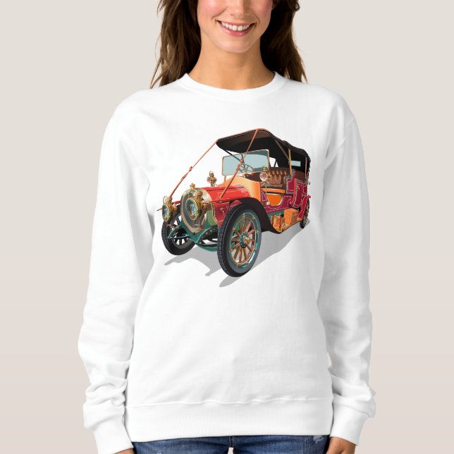 Vintage car sweatshirt (Front)