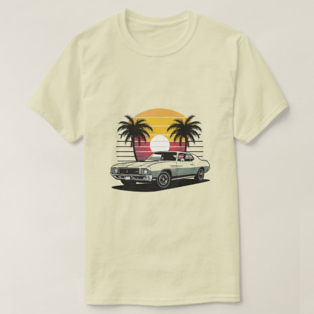 Vintage Car T-Shirt (Design Front)