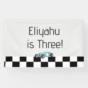 Vintage car upsherin banner