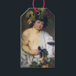 Vintage Caravaggio's Bacchus (1596) Gift Tags<br><div class="desc">An awesome vintage Caravaggio's Bacchus (1596) Gift Tags. Stand apart from the crowd with this unique one of a kind design.</div>