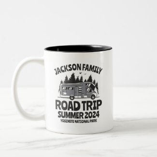 Vintage Caravan Family Reunion Camping Road Trip