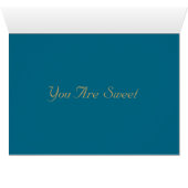 Vintage Card Bear Honey You Are Sweet (Inside Horizontal (Bottom))