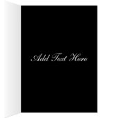 Vintage Card Floral Water-Lily Frog (Inside (Right))