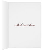 Vintage Card Little Girl Reading To Dogs (Inside (Right))