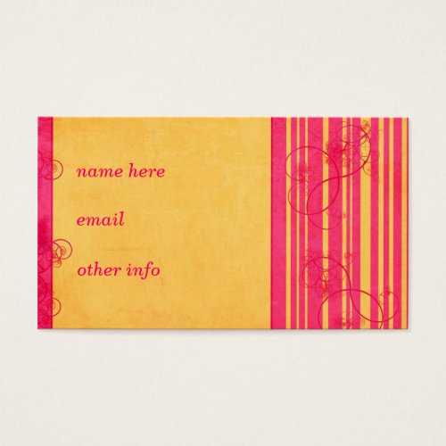 Vintage card template business card templates