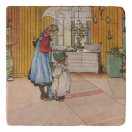 Vintage Carl Larsson The Kitchen Trivet