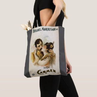 Vintage Carmen The Kiss Tote Bag
