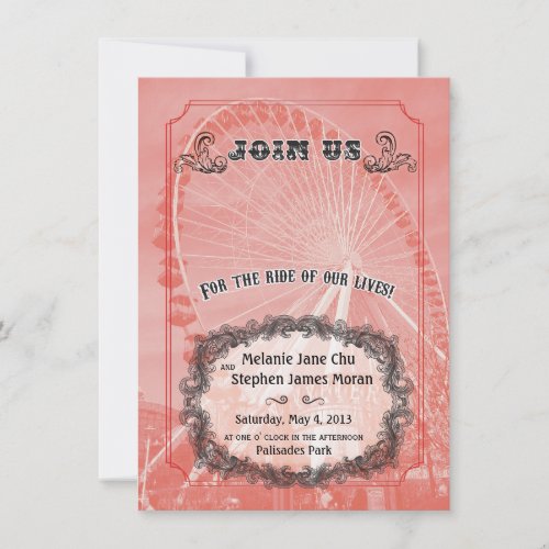 Vintage Carnival Invitation