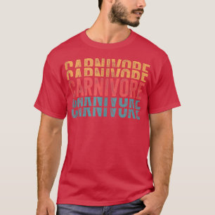Vintage Carnivore Diet Meat Eater T-Shirt