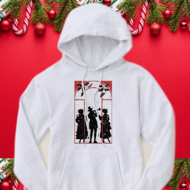 Vintage Carolers & Musician Sweatshirt (Creator Uploaded)
