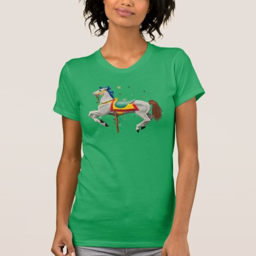 Vintage Carousel Horse T_Shirt