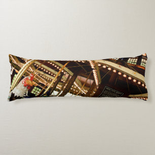 Vintage Carousel Rooster Body Pillow