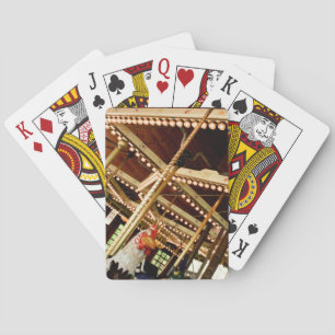 Vintage Carousel Rooster Classic Playing Cards