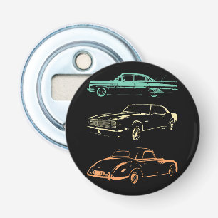 Vintage Cars - 80s & 90s Graphic Retro Bottle Opener