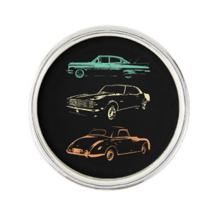 Vintage Cars - 80s & 90s Graphic Retro Lapel Pin