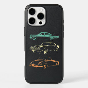 Vintage Cars - 80s & 90s Graphic Retro iPhone 16 Pro Max Case