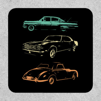 Vintage Cars - 80s & 90s Graphic Retro Patch