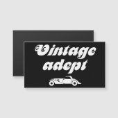 Vintage cars adept (Front/Back)