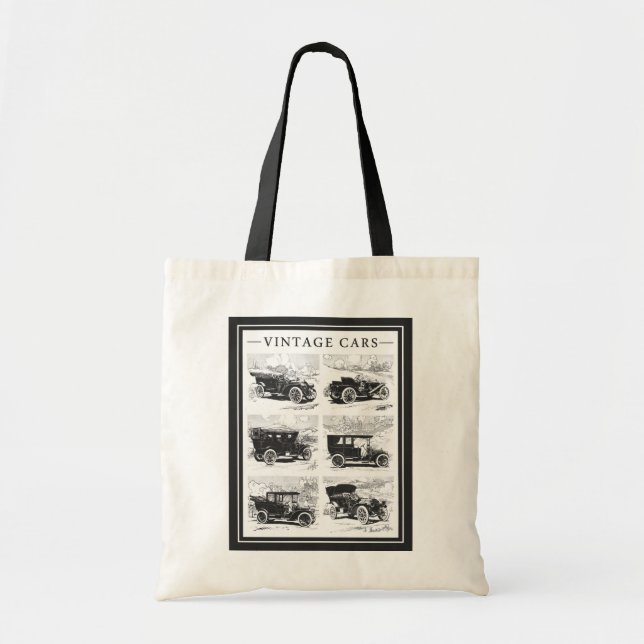 Vintage cars bags - choose style (Front)
