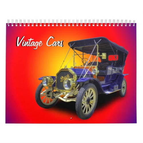 VINTAGE CARS Calendar