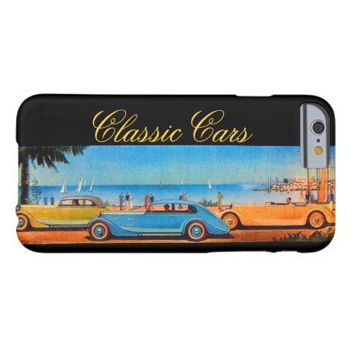 VINTAGE CARS BARELY THERE iPhone 6 CASE