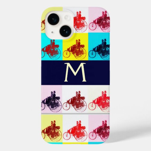 VINTAGE CARS GATHERING POP ART MONOGRAM Case_Mate iPhone 14 CASE