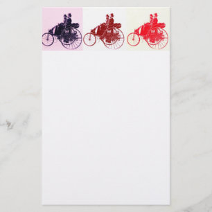ViNTAGE CARS GATHERING POP ART Stationery