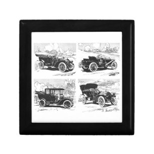 Vintage cars gift / trinket box