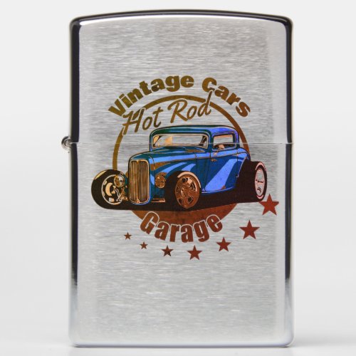 Vintage cars, Hot Rod! Zippo Lighter