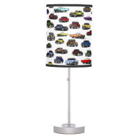 Vintage Cars Illustrations Random Pattern