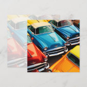 Vintage Cars Pattern (Front/Back)