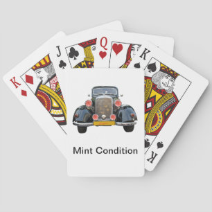 Vintage Cars Poker Cards