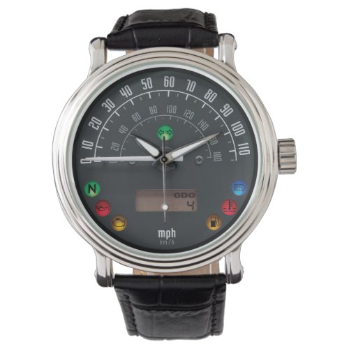 Vintage Cars Speedometer 01 Watch