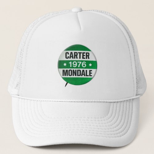 Vintage Carter Mondale for President 1976 Trucker Hat