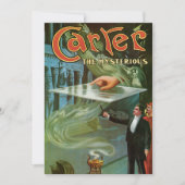 Vintage Carter the Mysterious Magic Poster (Front)