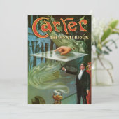 Vintage Carter the Mysterious Magic Poster (Standing Front)