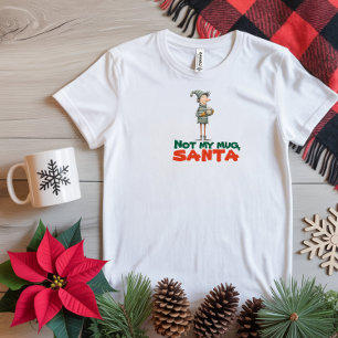 Vintage cartoon elf ironic wishes T-Shirt