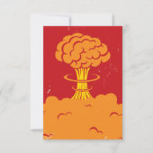 Vintage Cartoon Mushroom Cloud (Front)