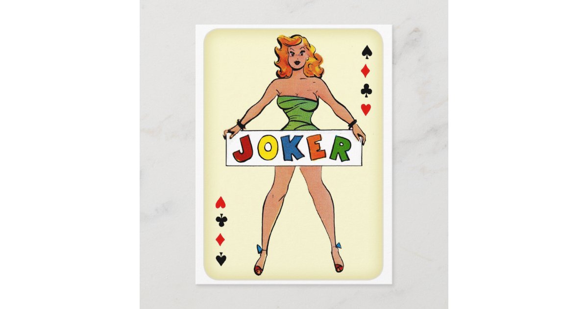 old school joker card
